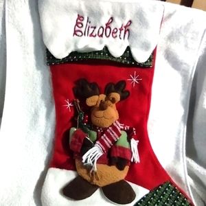 Personalized Christmas Stocking for Elizabeth